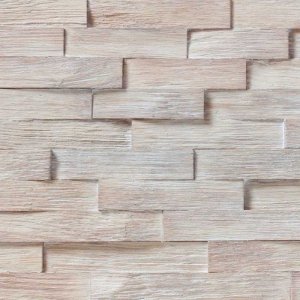 Woodbricks Wandpanelen Wit Geolied - 1m2