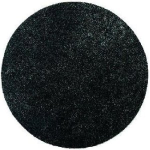 Vloerpads Zwart - Dik - 20mm - Rond - 16 inch (406mm) - 5 stuks