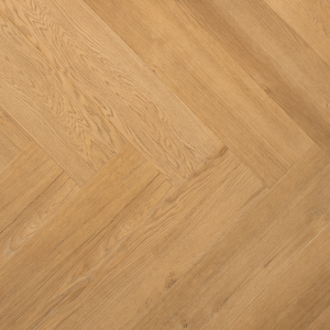 Douwes Dekker 04872 Boterkoek Ambitieus Rigid Klik PVC Brede Visgraat Vloer - 7 x 180 x 720mm - 2.074m2 - met geïntegreerde ondervloer