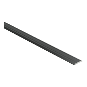 Dilatatieprofiel Zwart 25 mm alu zelfklevend, 2.70m