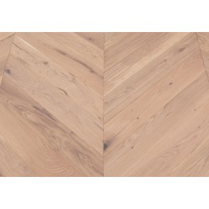 Eiken Hongaarse Punt houten Vloer 12x60cm Rustiek AB - 45 graden geborsteld wit geolied 5