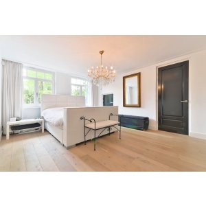 Eiken Lamelparket houten vloer parket - Rustiek A/B - 22cm breed, 220cm lang, 15mm dikte, 4mm toplaag - Partij Eiken Houten Vloer