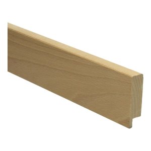 Licht beuken Rechte plinten 15x55mm geolied