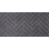 Berry Alloc 62001756 Black Velvet Satin Finish Kitchen Wall Wandpaneel Herringbone - 3 x 600 x 1200mm - 0.72m2