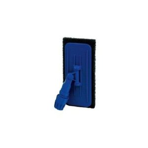 Padhouder met steelaansluiting voor grote rechthoekige vloerpads - 12 x 25 cm
