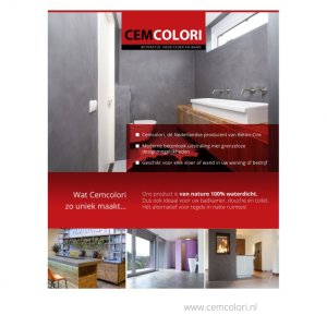 Cemcolori Pigment Grigio Finestra