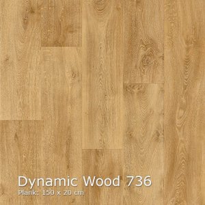 Interfloor Dynamic Wood 736 PVC-Vinyl Zeil Houtlook