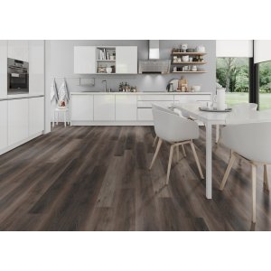 Decofloor Walnoot Donker Bruin Solide Click 55 PVC Vloer