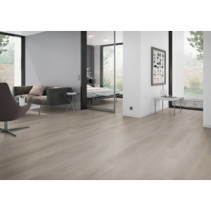 Decofloor Engels Grauw Eiken Solide Click 55 PVC Vloer