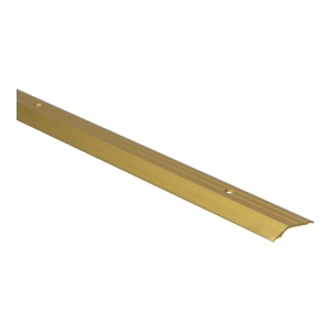 Overgangsprofiel Goud 5x28mm alu schroef, 2.70m
