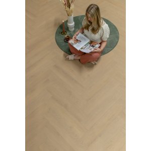 Gelasta Mystiq 2902 Natural Light Visgraat Dryback PVC