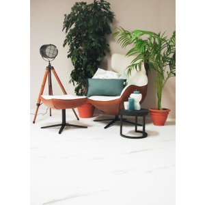 TFD Marble Pure 2 Dryback PVC Vloertegels (Dry Back voor verlijmde plaatsing)
