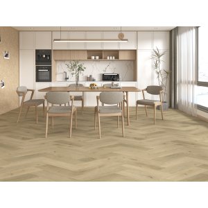 Gelasta Vario Special 3805 Prestige Oak Smoked Light Dryback Weense punt PVC