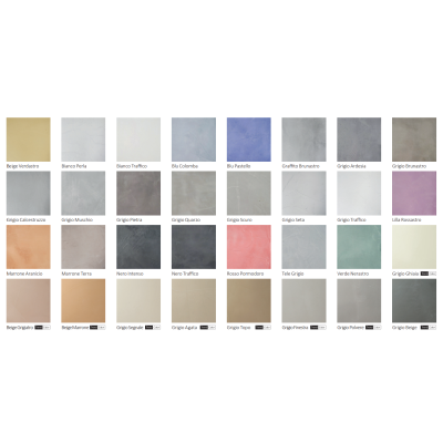 Cemcolori Lavapox A+B Kleuren