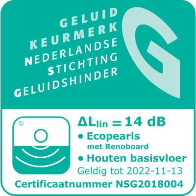 Renoboard 9mm, 80x120cm, 0.96 m2 met -10d certificaat houten vloeren