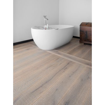 Royal Dutch Floor G01 Grijze Eiken Houten Vloer - Geborsteld & Geolied