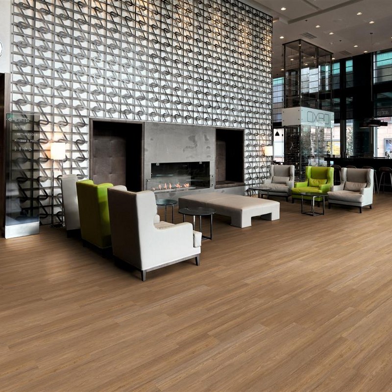 Objectflor Commercial Blond 4031 Natural Brushed Oak PVC