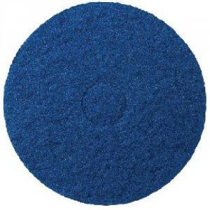 Vloerpads Blauw  - Dun - 10mm - Rond - 16 inch (406mm) - 5 stuks