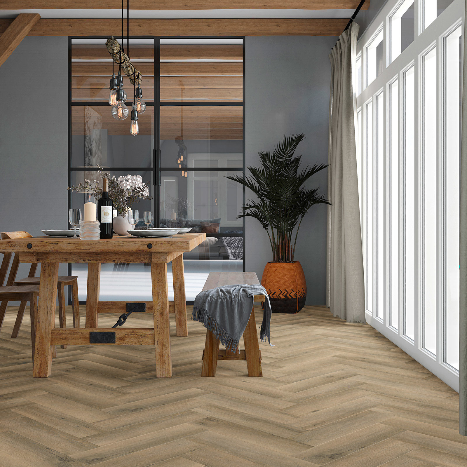 Vivafloors LV6850 visgraat plak PVC